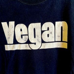 Vegan Pride Tee, Sz L